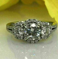 2ct round simulated for sale  Syosset