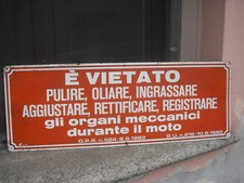 Vecchia targa cartello usato  Vinzaglio