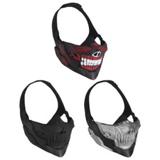 Máscara de combate Airsoft caveira respirável meia face para cosplay de Halloween comprar usado  Enviando para Brazil