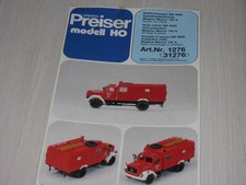 Preiser 31276 schlauchwagen gebraucht kaufen  Fulda
