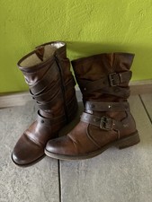 Mustang stiefel gefüttert gebraucht kaufen  Neundorf