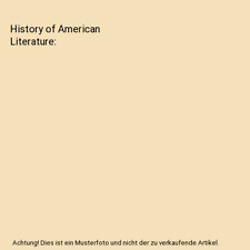 History american literature gebraucht kaufen  Trebbin