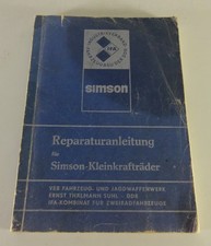 Reparaturanleitung simson klei gebraucht kaufen  Jever