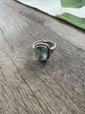Large faux aquamarine for sale  TAMWORTH