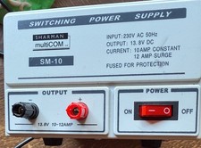 Sharmans radio psu for sale  HEREFORD