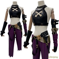Conjunto completo de peruca fantasia Arcane:League of Legends LOL Jinx Halloween cosplay, usado comprar usado  Enviando para Brazil