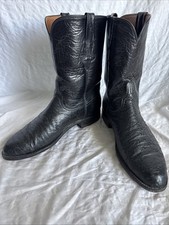 Lucchese men black for sale  Justin