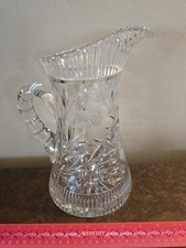 Vintage etched cut for sale  Osceola