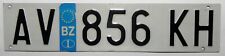 Nummernschild italien pre gebraucht kaufen  Bonn