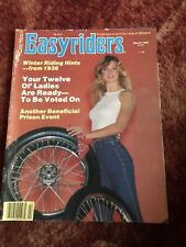 Easyriders magazine march for sale  GAINSBOROUGH