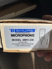 Shure sm11 lavalier for sale  BUXTON