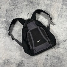 Usado, Mochila preta vintage 00s Nike Central Swoosh OS streetwear Y2K comprar usado  Enviando para Brazil