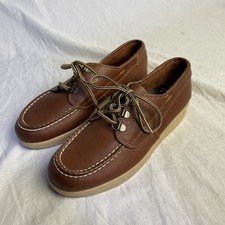 Sapatos femininos de couro para barco tamanho 7 fabricados nos EUA Scuff Tuf em excelente estado usado comprar usado  Enviando para Brazil