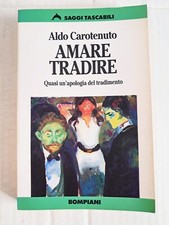 Libro amare tradire usato  Buonconvento