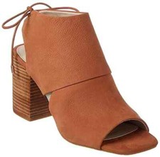 Novo Kenneth Cole Tamanho 8 Couro Marrom Botas de Salto Botas Sapatos Katarina, usado comprar usado  Enviando para Brazil