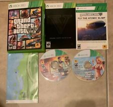 Grand Theft Auto V GTA 5 100% completo na caixa com inserção manual de mapa Xbox 360 comprar usado  Enviando para Brazil