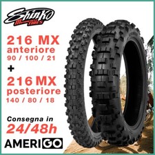 Shinko coppia pneumatici usato  Italia