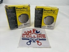 Lote de 2 caixas de teto octógono Pass & Seymour aço metálico 1-1/2" x 4" 55505 comprar usado  Enviando para Brazil