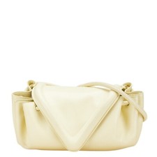 Bolsa de ombro Bottega Veneta couro bico amarelo claro 10,6x7,1x4,9 polegadas usada comprar usado  Enviando para Brazil