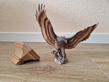 Holzfigur adler handgeschnitzt gebraucht kaufen  Nürnberg