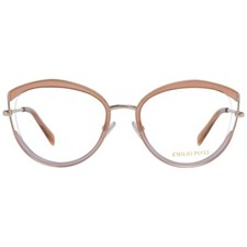 Armação de óculos ópticos de plástico laranja CatEye Emilio Pucci EP5106 044 53-17-140, usado comprar usado  Enviando para Brazil