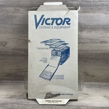 Gaveta organizadora seccional de metal visível VNTG Victor 852 EUA comprar usado  Enviando para Brazil
