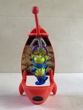 vintage TOY STORY Pizza Planet MÁQUINA DE GARRAS brinquedo de plástico figura alienígena espacial, usado comprar usado  Enviando para Brazil