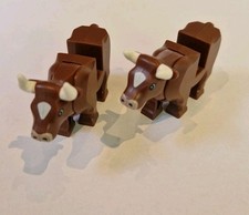 Lego brown cow for sale  GRAVESEND