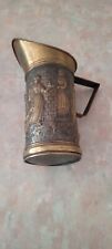 Embossed metal pitcher for sale  NEWPORT