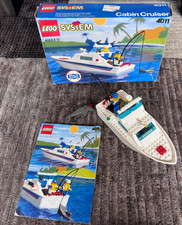 Usado, Vintage LEGO System Cabin Cruiser Set 4011 flutuadores de barco comprar usado  Enviando para Brazil