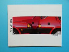 Prospekt / Katalog / Brochure - Volvo 340, 340 DL und 340 GL - 1989 comprar usado  Enviando para Brazil