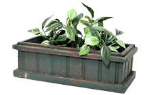Vintage wood planter for sale  Kenosha
