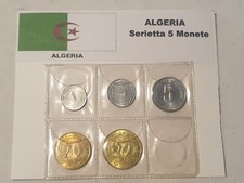 Algeria set monete usato  Biella
