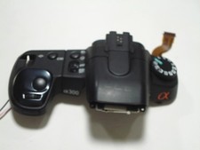 Peça de câmera Sony A100 A200 A230 A290 A300 A350 A390 A500 - Mostrador modo luz flash, usado comprar usado  Enviando para Brazil