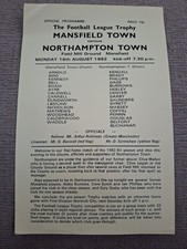 Mansfield town northampton for sale  NORTHAMPTON