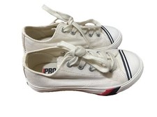 Tênis Pro Keds infantil tamanho 11 branco real biqueira baixa de lona comprar usado  Enviando para Brazil