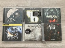 Metal CD - lot, In Vain, Overkill, Obscura, Battle Beast and more... comprar usado  Enviando para Brazil