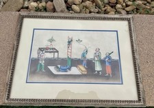 Antique chinese watercolor for sale  Brighton