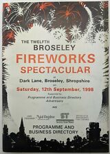 12th broseley fireworks for sale 12th broseley fireworks for sale  BOURNEMOUTH
