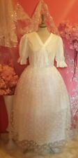 Wedding dress vintage for sale  LONDON