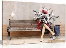 Seagulls attack banksy for sale  LONDON