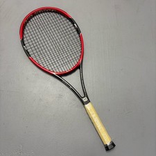 Usado, Raquete de tênis Wilson Pro Staff 97 LS efeito giratório vermelho tecnologia precisa de aderência comprar usado  Enviando para Brazil