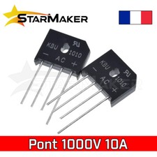 Kbu1010 pont diodes d'occasion  France