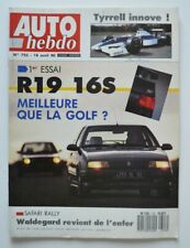 Auto hebdo 723 d'occasion  Expédié en Belgium