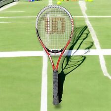 Usado, Raquete de tênis Wilson masculina titânio impacto choque macio ponte elétrica aderência 4 1/4 comprar usado  Enviando para Brazil