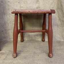 Rustic pine stool for sale  STOKE-ON-TRENT