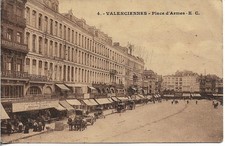 Cpa. valenciennes. place d'occasion  Beaune