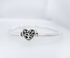 Novo Pandora Moments 925 Árvore Genealógica Coração Fecho Snake Corrente Pulseira 598827C01 comprar usado  Enviando para Brazil