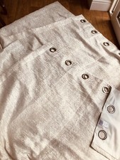 Dunelm curtains eyelet for sale  NORWICH