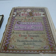 Bible william collins for sale  SALTBURN-BY-THE-SEA